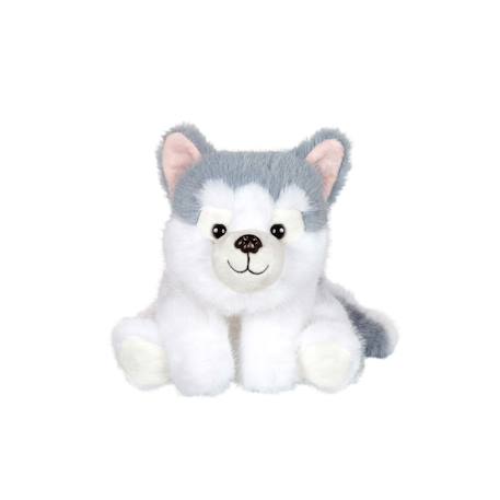 Peluche Floppy choopy husky 40 cm Blanc 2 - vertbaudet enfant 