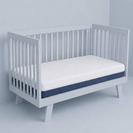 Matelas bébé - Babysom coolmax - aspect respirant et absorbant - déhoussable - certifié oeko-tex Bleu 1 - vertbaudet enfant 
