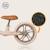 Draisienne alex plus légère et réglable avec selle confortable, panier et sonnette Beige sand+Green forest+Pink rose 2 - vertbaudet enfant 