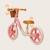 Draisienne alex plus légère et réglable avec selle confortable, panier et sonnette Beige sand+Green forest+Pink rose 16 - vertbaudet enfant 
