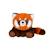 Peluche Floppy choopy panda roux 40 cm Marron 2 - vertbaudet enfant 