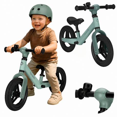 Draisienne toni légère dès 18 mois avec guidon et selle réglables Beige sand+Black orange+Green sage+Pink rose 13 - vertbaudet enfant 