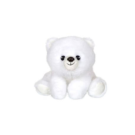 Peluche Floppy choopy ours polaire 40 cm Blanc 2 - vertbaudet enfant 