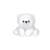 Peluche Floppy choopy ours polaire 40 cm Blanc 2 - vertbaudet enfant 