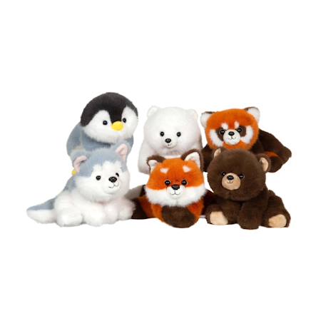 Peluche Floppy choopy pingouin 40 cm Blanc 3 - vertbaudet enfant 