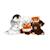 Peluche Floppy choopy pingouin 40 cm Blanc 3 - vertbaudet enfant 