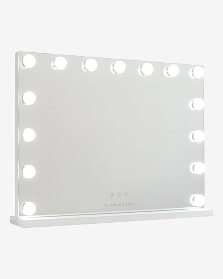 Miroir coiffeuse 15 led intensité réglable Blanc 2 - vertbaudet enfant 