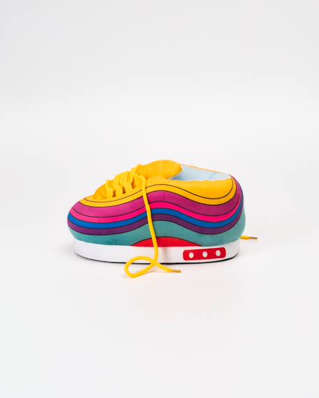 Chaussons antidérapants pour enfants Multicolore+Noir+Rouge 2 - vertbaudet enfant 