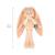 Peluche lapin lapinoo pêche 25 cm Pêche 4 - vertbaudet enfant 