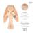 Peluche lapin lapinoo pêche 25 cm Pêche 5 - vertbaudet enfant 