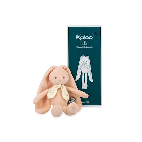 Peluche lapin lapinoo pêche 25 cm Pêche 1 - vertbaudet enfant 