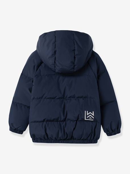 Doudoune Adelina marine+rose 3 - vertbaudet enfant 