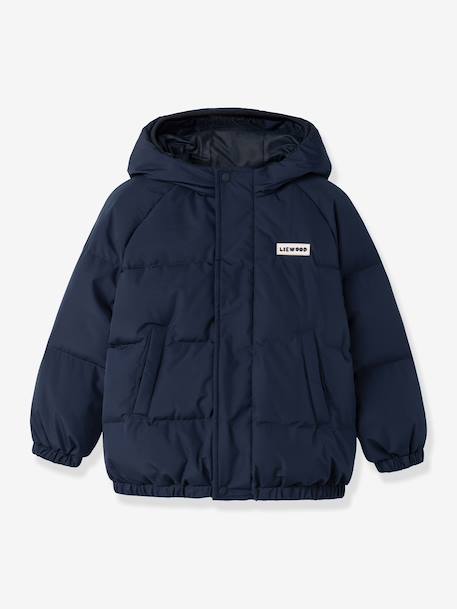 Doudoune Adelina marine+rose 1 - vertbaudet enfant 