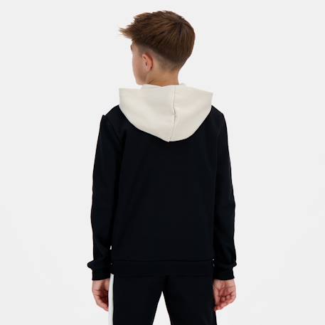 Sweat zippé à capuche essentiels Noir 6 - vertbaudet enfant 