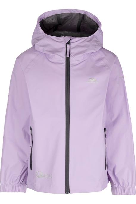 Veste imperméable polyamide qikpac Mauve+Noir / rouge+Rose corail+Rouge 1 - vertbaudet enfant 