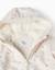 Parka à capuche avec doublure en sherpa et fleurs Blanc 3 - vertbaudet enfant 