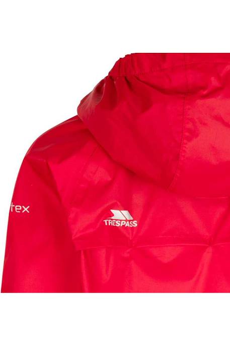 Veste imperméable enfant polyamide qikpac Mauve+Noir / rouge+Rose corail+Rouge 20 - vertbaudet enfant 