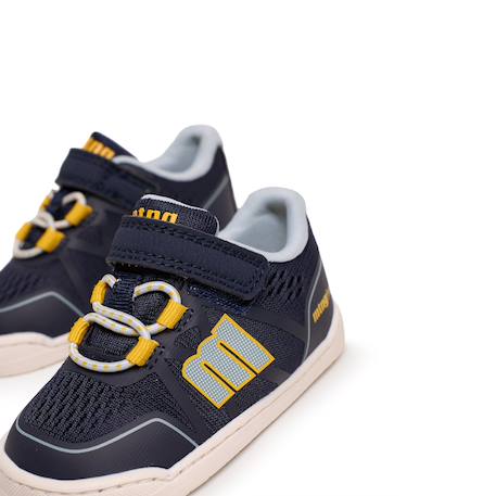 Sneakers garçon synthétique fermeture adhésive barefoot Blue 6 - vertbaudet enfant 