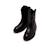 Bottines filles synthétique fermeture éclair Black+Brown 4 - vertbaudet enfant 