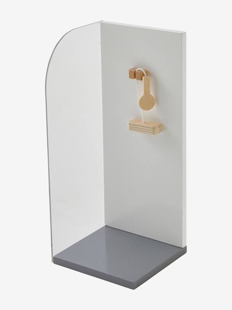 Mobilier de salle de bain pour poupée mannequin en bois FSC® blanc 4 - vertbaudet enfant 