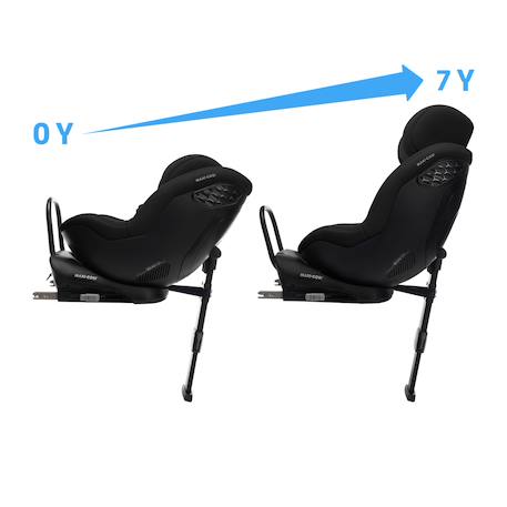 Maxi-cosi siège auto dos route mobifix pro Authentic black+Authentic truffle 2 - vertbaudet enfant 