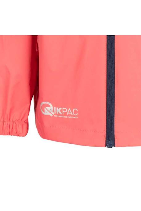 Veste imperméable polyamide qikpac Mauve+Noir / rouge+Rose corail+Rouge 14 - vertbaudet enfant 