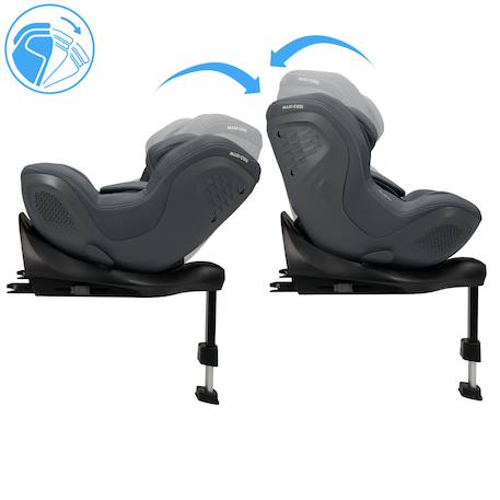 Siège auto pivotant mica 360 plus Authentic graphite+Authentic truffle 3 - vertbaudet enfant 