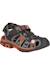 Sandales à bout fermé enfant motif camouflage jaime Gris / orange+Gris / orange camouflage 7 - vertbaudet enfant 