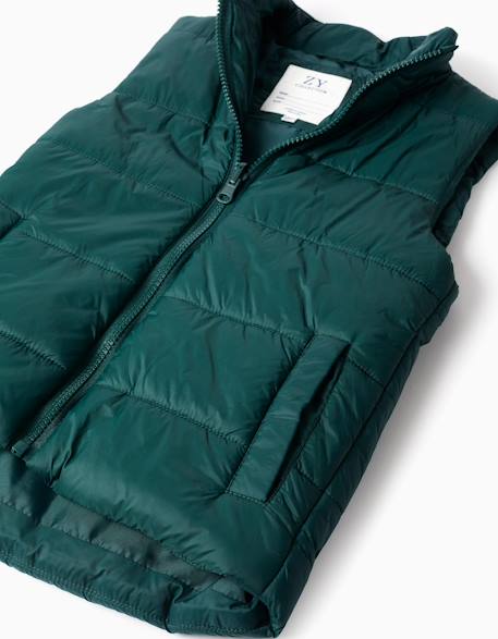 Parka 3-en-1 rembourrée avec capuche Bleu foncé 6 - vertbaudet enfant 