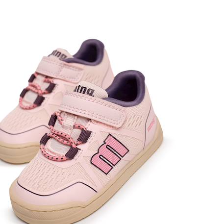 Sneakers filles synthétique fermeture adhésive barefoot Pink 6 - vertbaudet enfant 