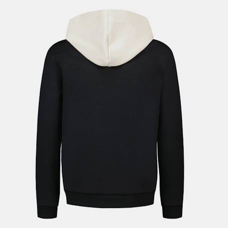 Sweat zippé à capuche essentiels Noir 5 - vertbaudet enfant 