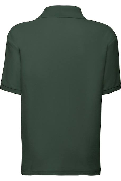 Polo polyester 65/35 Bleu ciel+Bleu marine+Bleu marine sombre+Bleu roi+Bordeaux+Gris chiné+Noir+Rose clair+Rouge+Tournesol+Vert bouteille+Violet 32 - vertbaudet enfant 
