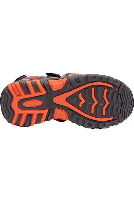 Sandales à bout fermé enfant motif camouflage jaime Gris / orange+Gris / orange camouflage 12 - vertbaudet enfant 