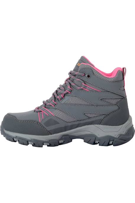 Bottines de marche holcombe Bleu marine / bleu ciel+Bleu marine / vert clair vif+Gris / rose clair 14 - vertbaudet enfant 