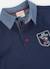 Polo garçon avec écusson air captain club Bleu 3 - vertbaudet enfant 