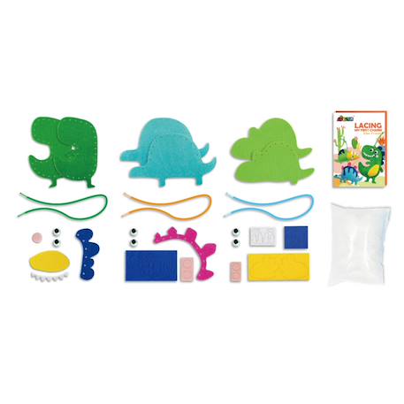 Mon premier pendentif - amis dino - level 1 Multicolor 5 - vertbaudet enfant 