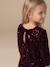 Robe fille manches longues prune 7 - vertbaudet enfant 