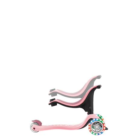 Trottinette évolutive go-up sporty lights Bleu cendré+Rose pastel+Vert menthe 11 - vertbaudet enfant 