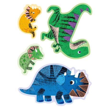 Cartes cadeaux - dinosaures Multicolor 4 - vertbaudet enfant 