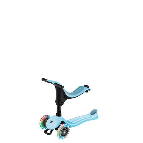 Trottinette évolutive go-up sporty lights Bleu cendré+Rose pastel+Vert menthe 3 - vertbaudet enfant 