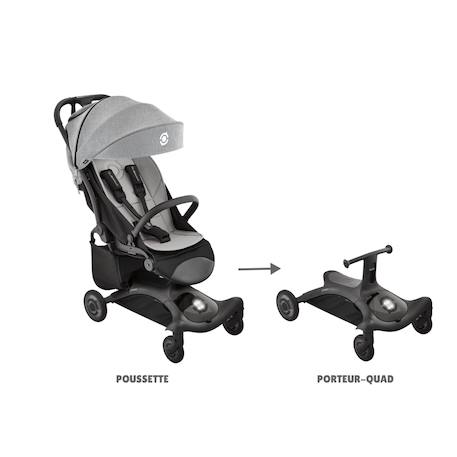 Poussette stroll•up 2en1 Gris+Noir+Taupe 2 - vertbaudet enfant 