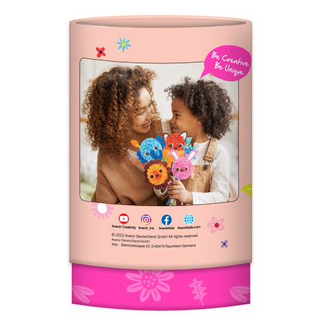 Couture créative - bouquet de fleurs pom pom Multicolor 6 - vertbaudet enfant 