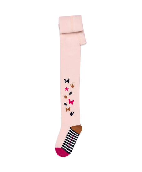 Collants fille Rose pale 2 - vertbaudet enfant 