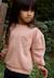 Sweat en molleton tulipe Rose 1 - vertbaudet enfant 