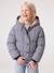 Doudoune à capuche fille bleu+marine 2 - vertbaudet enfant 