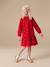 Robe enfant fille manches longues rouge 3 - vertbaudet enfant 