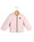 Veste polaire à capuche fille Rose clair 1 - vertbaudet enfant 