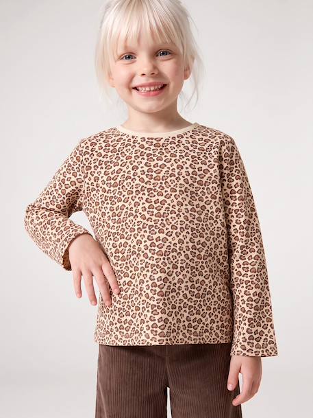 T-shirt manches longues fille blush+vanille 6 - vertbaudet enfant 