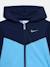 Ensemble garçon 2 pièces gilet à capuche et bas Bleu foncé / ciel+Noir / gris foncé 4 - vertbaudet enfant 