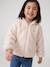 Manteau court fille écru 1 - vertbaudet enfant 